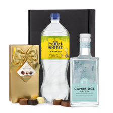 Buy & Send Cambridge Dry Gin 70cl with Lemonade Mixer Gift Box
